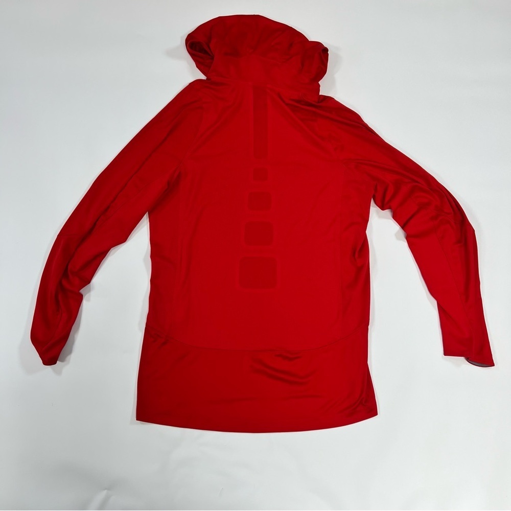 ♠️Nike Elite Hoodie Men’s Small | Red Pullover Sweatshirt PTP 21" | Preowned - Picture 6 of 6